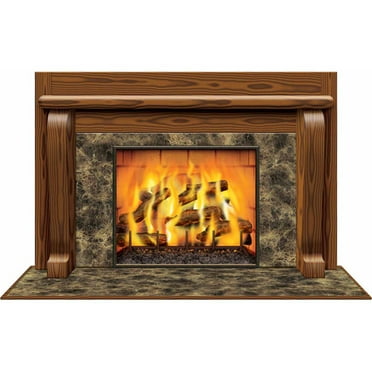 Brick Fireplace Standup by Beistle Company for sale online
